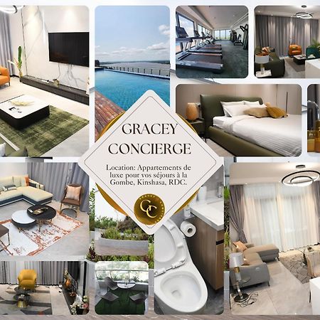 Gracey Concierge Apartments - Avenue Uvira Kinshasa Exterior foto